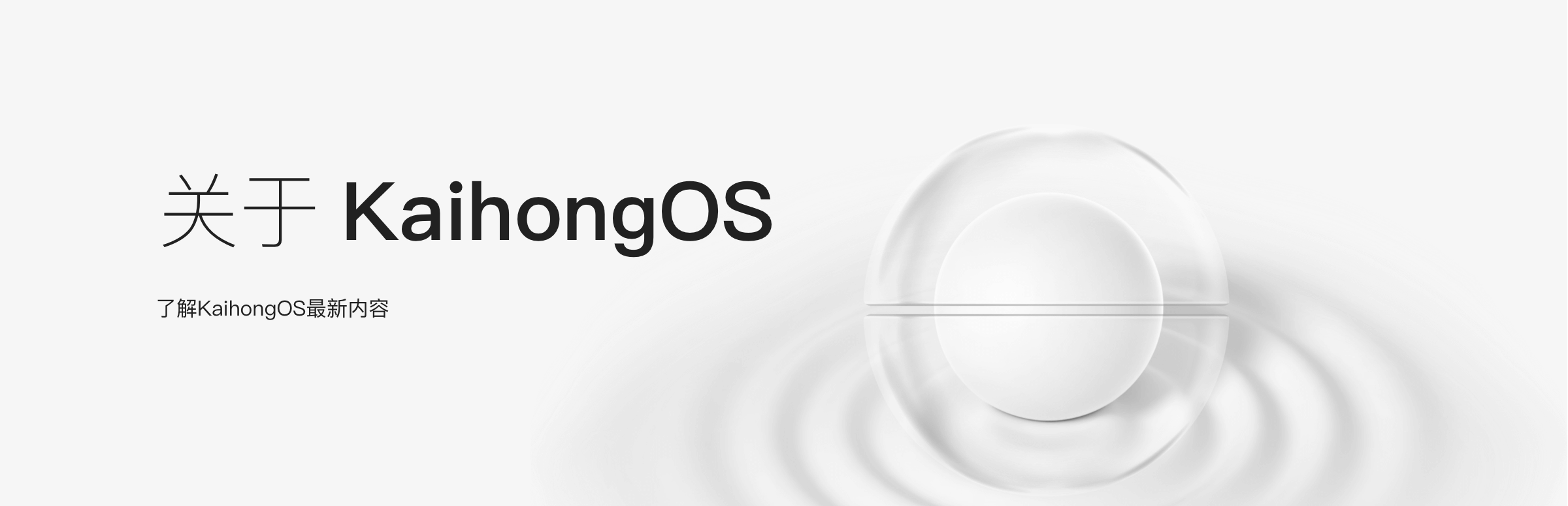  Kaihong OS系统总体介绍